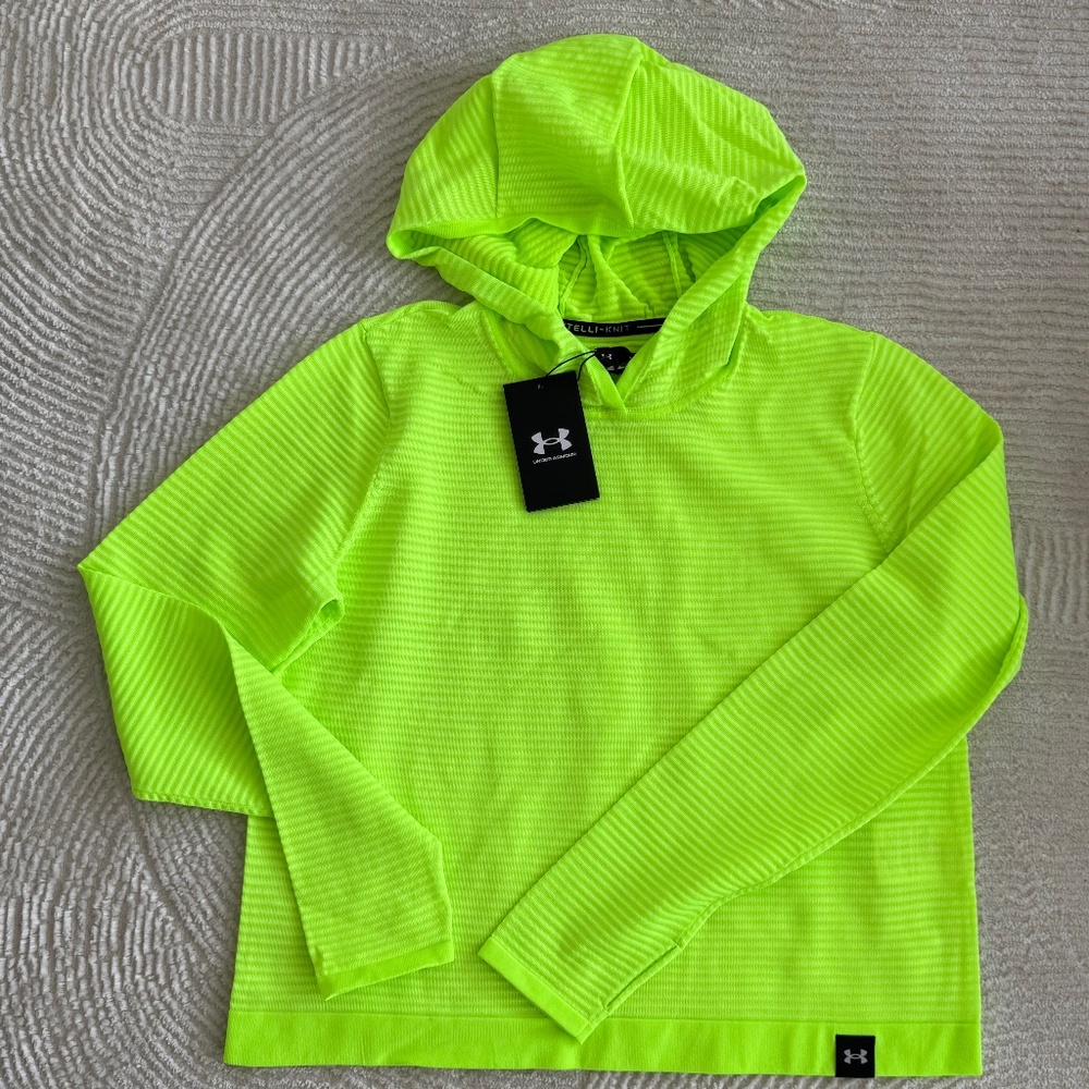 Under Armour Intelli-Knit Wind Hoodie Women’s Sz XS - Picture 2 of 8